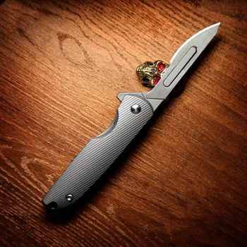 Scalpel Titanium Alloy EDC Utility Knife Self-defense Multifunctional Folding Mini Knife Can Pass Security Inspection
Scalpel Titanium Alloy EDC Utility Knife Self-defense Multifunctional Folding Mini Knife Can Pass Security Inspection