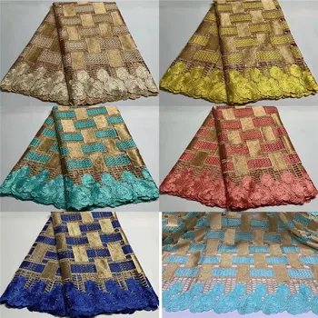 French Velvet Lace Swiss Water Soluble Fabric Embroidery FLowers With Rhinestones 5 Yards Nigerian Net Party Dress Material
French Velvet Lace Swiss Water Soluble Fabric Embroidery FLowers With Rhinestones 5 Yards Nigerian Net Party Dress Material