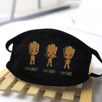 The Avengers I AM GROOT Mask Breathable Comfortable Male Reusable Anti-Dust High Quality Polyester Tops Casual Fashion Masks
The Avengers I AM GROOT Mask Breathable Comfortable Male Reusable Anti-Dust High Quality Polyester Tops Casual Fashion Masks