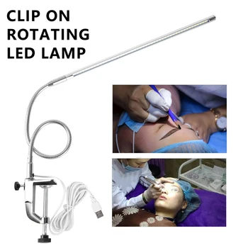Rotatable LED Desk Lamp with Clamp USB Chargeable Eye-caring Table Lamps Reading Study Tattoo Light Beauty Manicure Tool
Rotatable LED Desk Lamp with Clamp USB Chargeable Eye-caring Table Lamps Reading Study Tattoo Light Beauty Manicure Tool