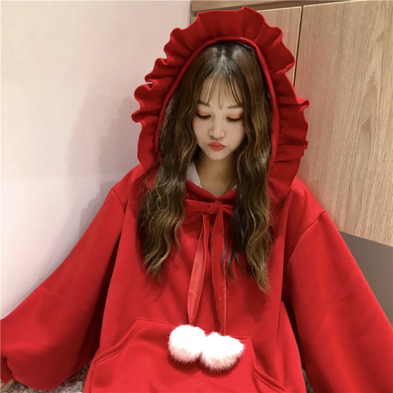 YLDSGS Plus Velet Solid Color Sweatshirts Women Harajuku Oversize Hoodie Japanese Korean Style Casual Hooded Pullover Hoody
YLDSGS Plus Velet Solid Color Sweatshirts Women Harajuku Oversize Hoodie Japanese Korean Style Casual Hooded Pullover Hoody