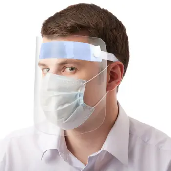 Transparent Adjustable Caps Full Face Shield Plastic Anti-fog Protective Cover Tool
Transparent Adjustable Caps Full Face Shield Plastic Anti-fog Protective Cover Tool