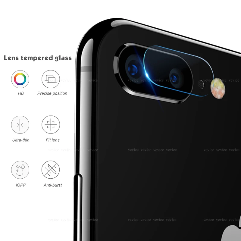 Camera Screen Protector film For iPhone 7 8 Plus Back Camera Lens Glass For iPhone X XS XR XS MAX Rear Camera Lens Glass film