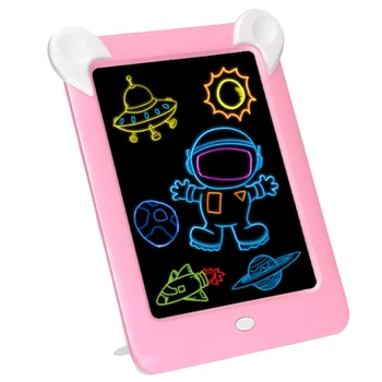 Kids Adults Magic Drawing Board 3D Led Sign Display Panel Artist Luminous Stencil Table Pad Drawing Toy Painting Tool
Kids Adults Magic Drawing Board 3D Led Sign Display Panel Artist Luminous Stencil Table Pad Drawing Toy Painting Tool