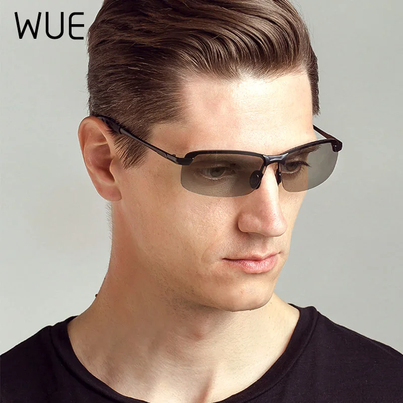 Photochromic Sunglasses Men Polarized driving Chameleon Glasses Male Change Color SunGlasses Day Night Vision Driving Eyewear
Photochromic Sunglasses Men Polarized driving Chameleon Glasses Male Change Color SunGlasses Day Night Vision Driving Eyewear