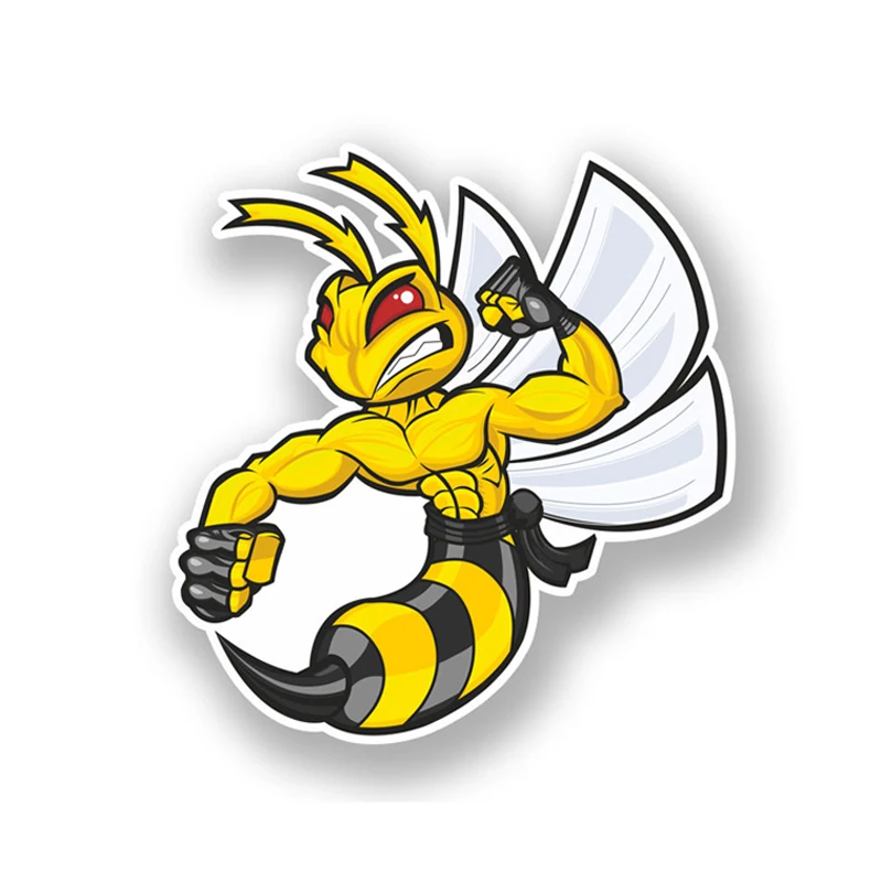 Creative Angry Hornets Car Styling PVC 14cm * 13cm Car Sticker Accessories Vinyl Motorcycle Waterproof Car Window Decal
Creative Angry Hornets Car Styling PVC 14cm * 13cm Car Sticker Accessories Vinyl Motorcycle Waterproof Car Window Decal