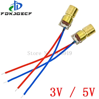 Adjustable Mini Laser Pointer Diode RED Dot Laser Diod Circuit 3V/5V 5mW 650nm Module Pointer Sight Copper Head
Adjustable Mini Laser Pointer Diode RED Dot Laser Diod Circuit 3V/5V 5mW 650nm Module Pointer Sight Copper Head