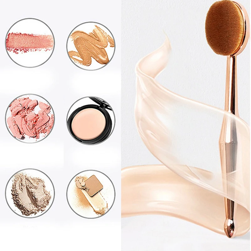 1pcs Makeup Makeup Brushes Toothbrush New Mermaid Makeup Brush Foundation Oval Brushes Make Up Brush Cosmetics Beauty Tools
1pcs Makeup Makeup Brushes Toothbrush New Mermaid Makeup Brush Foundation Oval Brushes Make Up Brush Cosmetics Beauty Tools