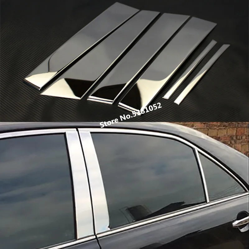 For Toyota Camry 2006-2011 2012-2016 6Th 7Th Accessories Stainless Steel Window Center Pillars Cover Trims External Protector
For Toyota Camry 2006-2011 2012-2016 6Th 7Th Accessories Stainless Steel Window Center Pillars Cover Trims External Protector