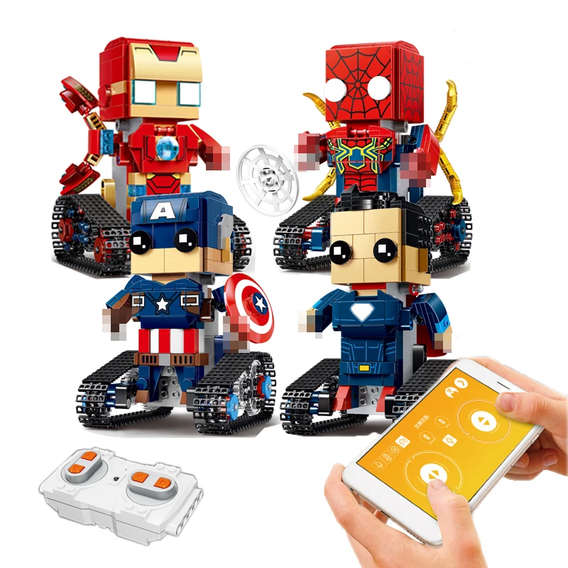 Creator APP Remote Control Track Car Bricks for Legoingly Technic RC Marvel Iron Man Model Building Blocks Toys for Children
Creator APP Remote Control Track Car Bricks for Legoingly Technic RC Marvel Iron Man Model Building Blocks Toys for Children