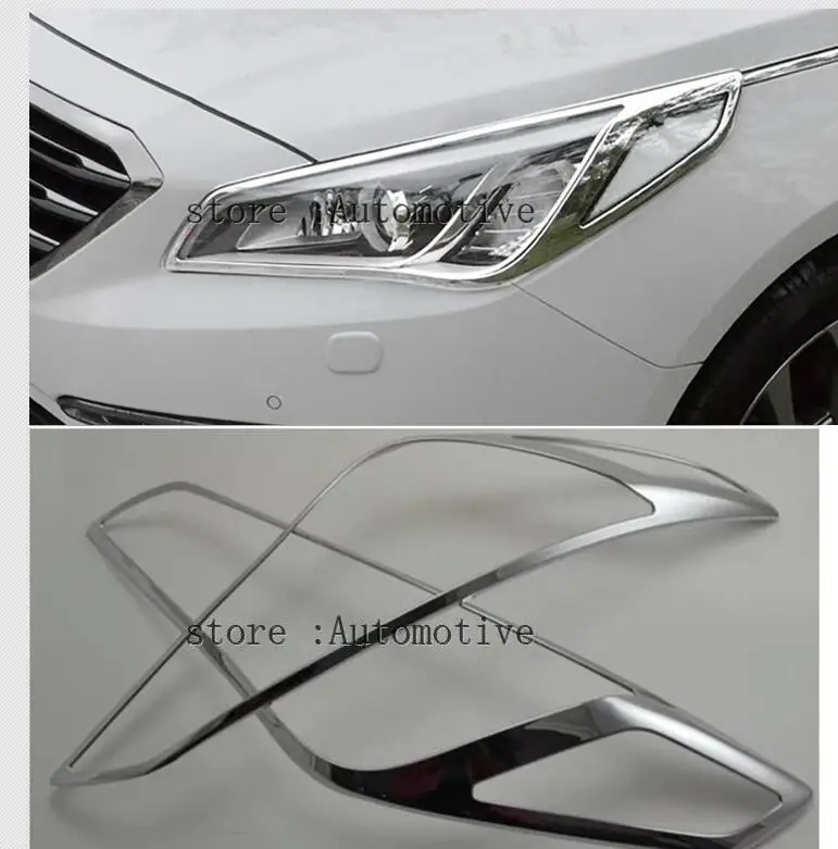 For Hyundai Sonata Lf Chrome Front Head Light Lamp Cover 2015 2016 2017 2018 Trim Headlight Molding Garnish Surround Frame Bezel
For Hyundai Sonata Lf Chrome Front Head Light Lamp Cover 2015 2016 2017 2018 Trim Headlight Molding Garnish Surround Frame Bezel