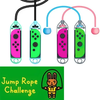 Switch Jump Rope For Jump Rope Challenge Sports Game JoyCon Gamepad Controller Handle Grip Skip Rope With Wireless Models
Switch Jump Rope For Jump Rope Challenge Sports Game JoyCon Gamepad Controller Handle Grip Skip Rope With Wireless Models
