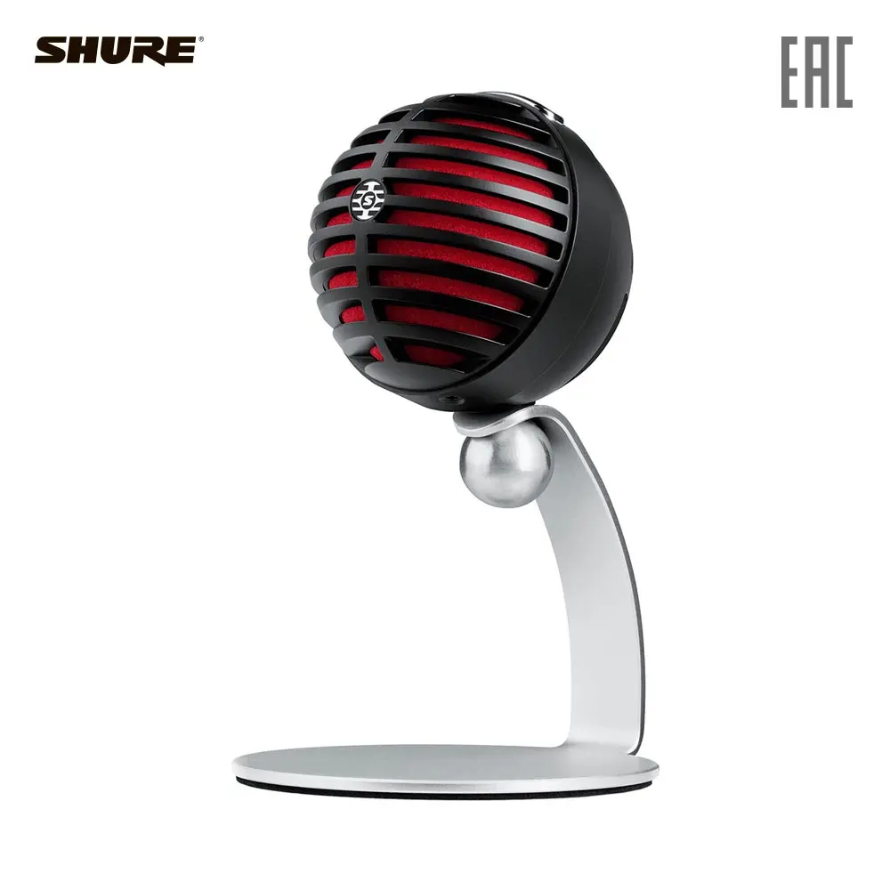 Микрофон цифровой конденсаторный SHURE MV5/A-B-LTG для стриминга официальная гарантия