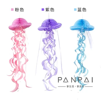 DIY Hanging Jellyfish Party Decoration Honeycomb Craft Pastel Mermaid Party Decor Under the Sea Kids Birthday Party Supplies
DIY Hanging Jellyfish Party Decoration Honeycomb Craft Pastel Mermaid Party Decor Under the Sea Kids Birthday Party Supplies