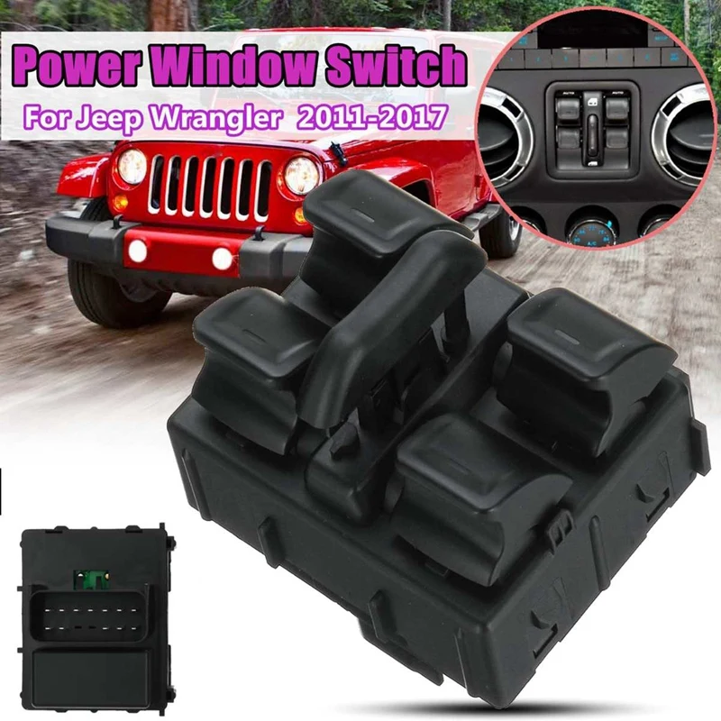 Car Main Electric Window Control Switch for Jeep 2011-2017 68156217AA 68156217AB
Car Main Electric Window Control Switch for Jeep 2011-2017 68156217AA 68156217AB