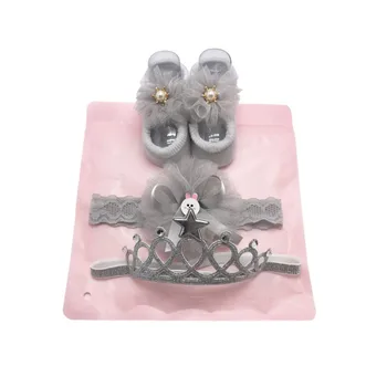 2020 Newborn Baby Cute Cartoon Bowknot Design Cotton Socks With Hairband Photography Props Set
2020 Newborn Baby Cute Cartoon Bowknot Design Cotton Socks With Hairband Photography Props Set
