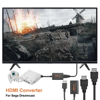 1080P HDMI Adapter Line for Sega Dreamcast TV Box To Projector Displayer Adapter Digital To Analog Converter Cable
1080P HDMI Adapter Line for Sega Dreamcast TV Box To Projector Displayer Adapter Digital To Analog Converter Cable