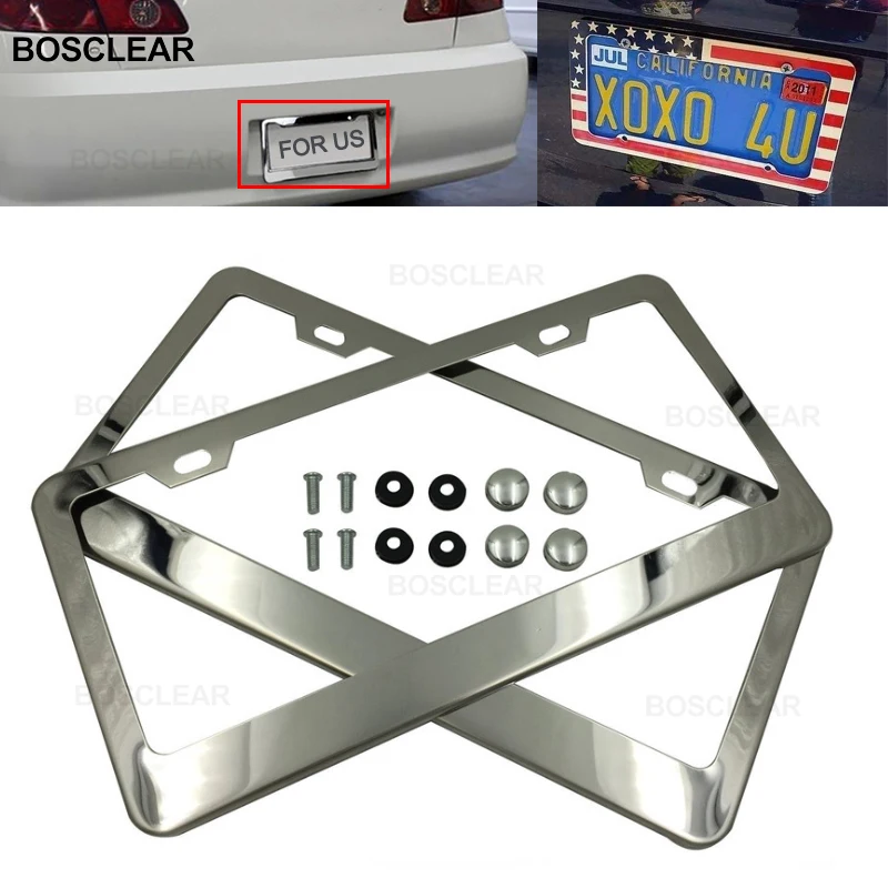 1 set USA America Canada Car License Plate Plastic License Plate Frame For Front and Rear Bracket Car number Plate Holder Car
1 set USA America Canada Car License Plate Plastic License Plate Frame For Front and Rear Bracket Car number Plate Holder Car