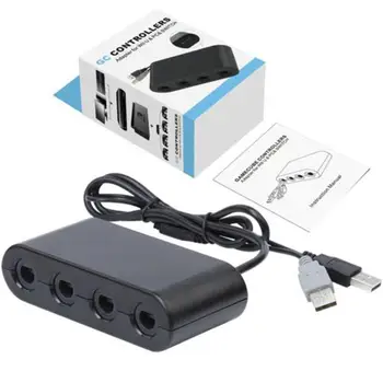 4 Port Adapter tool Gamecube Controller Adapter For Nintend Wii U & for Switch Controller Converter and for PC USB
4 Port Adapter tool Gamecube Controller Adapter For Nintend Wii U & for Switch Controller Converter and for PC USB