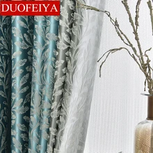 Simple and Modern Pastoral Vine Embroidery Curtains for Blackout Bedroom Living Room Floor-to-ceiling Windows Floating Curtains
Simple and Modern Pastoral Vine Embroidery Curtains for Blackout Bedroom Living Room Floor-to-ceiling Windows Floating Curtains