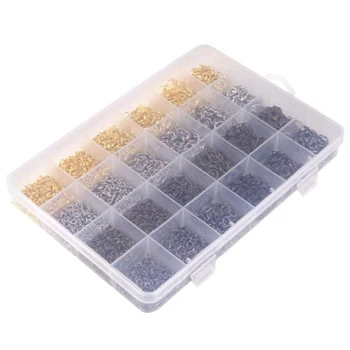 24 Grids Pliers Findings Starter With Box Jewelry Making Kit Lobster Clasps Jump Ring Repair Tool Beading Handmade Craft DIY
24 Grids Pliers Findings Starter With Box Jewelry Making Kit Lobster Clasps Jump Ring Repair Tool Beading Handmade Craft DIY