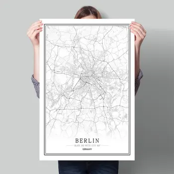 Germany Black White World City Map Poster Nordic Living Room Berlin Bonn Munich Wall Art Pictures Home Decor Canvas Painting
Germany Black White World City Map Poster Nordic Living Room Berlin Bonn Munich Wall Art Pictures Home Decor Canvas Painting