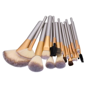 Pretty Comy Gold Makeup Brushes Set Foundation Powder Eyeshadow Make Up Brushes Facial Cosmetic Brushs
Pretty Comy Gold Makeup Brushes Set Foundation Powder Eyeshadow Make Up Brushes Facial Cosmetic Brushs
