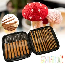 Crochet Kit Handcraft DIY Crocket Knitting Kit with Crochet Hooks Needles Tape Measure Scissors Sewing Tools with Carrying Pouch
Crochet Kit Handcraft DIY Crocket Knitting Kit with Crochet Hooks Needles Tape Measure Scissors Sewing Tools with Carrying Pouch