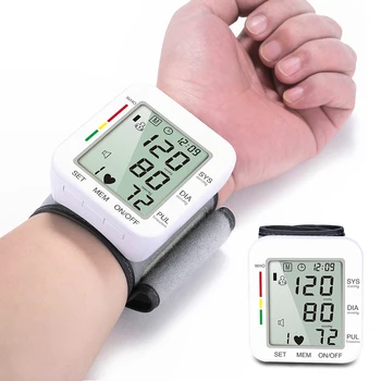 Household Automatic Digital Wrist Blood Pressure Monitor Gauge Meter LCD Display Heart Beat Rate Pulse Meter Measure Tool Apr16
Household Automatic Digital Wrist Blood Pressure Monitor Gauge Meter LCD Display Heart Beat Rate Pulse Meter Measure Tool Apr16