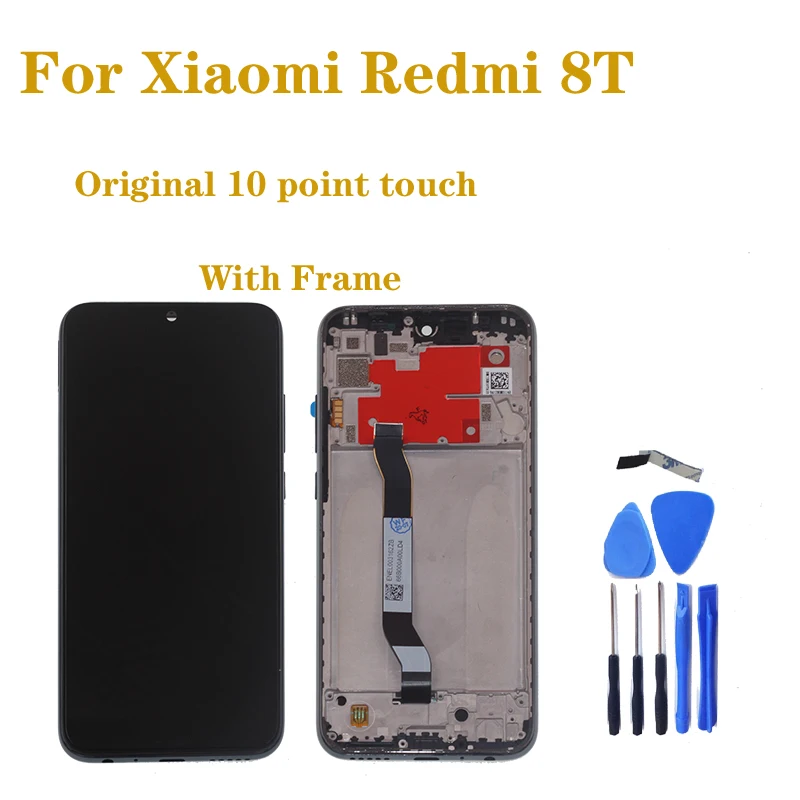 Original LCD For Xiaomi Redmi Note 8T LCD Display Touch Screen Digitizer Assembly For Redmi Note 8 T LCD Glass kit With frame
Original LCD For Xiaomi Redmi Note 8T LCD Display Touch Screen Digitizer Assembly For Redmi Note 8 T LCD Glass kit With frame