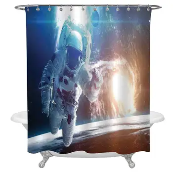Outer Space Decor Bath Curtain,Spaceman in Galaxy in Front of Nebula Gas Cloud Interstellar Art Print Fabric Shower Curtains for
Outer Space Decor Bath Curtain,Spaceman in Galaxy in Front of Nebula Gas Cloud Interstellar Art Print Fabric Shower Curtains for
