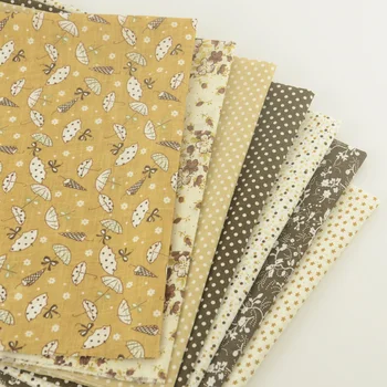 Booksew Tissu African Ankara Fabric Cotton Fabric Khaki Floral Theme 7PCS/lot for Quilting Patchwork Meter Material Tilda Pillow 
Booksew Tissu African Ankara Fabric Cotton Fabric Khaki Floral Theme 7PCS/lot for Quilting Patchwork Meter Material Tilda Pillow