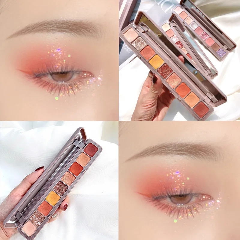 Eye Shadow 9-Color Waterproof Matte Pearly Lustre Shimmering Powder Sequin INS Beginners Cosmetics Eye Makeup
Eye Shadow 9-Color Waterproof Matte Pearly Lustre Shimmering Powder Sequin INS Beginners Cosmetics Eye Makeup