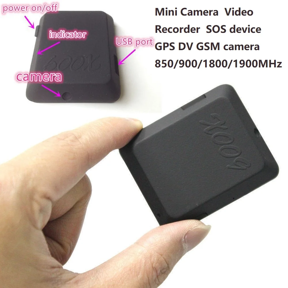 

Latest mini camcorders X009 Mini Camera Monitor Video Recorder SOS GPS DV GSM camera 850/900/1800/1900MHz kamera cam