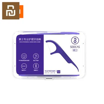 original Soocare Dental Floss Daily Tooth Cleaning Professional Superfine Dental Floss 50pcs/box top quality
original Soocare Dental Floss Daily Tooth Cleaning Professional Superfine Dental Floss 50pcs/box top quality
