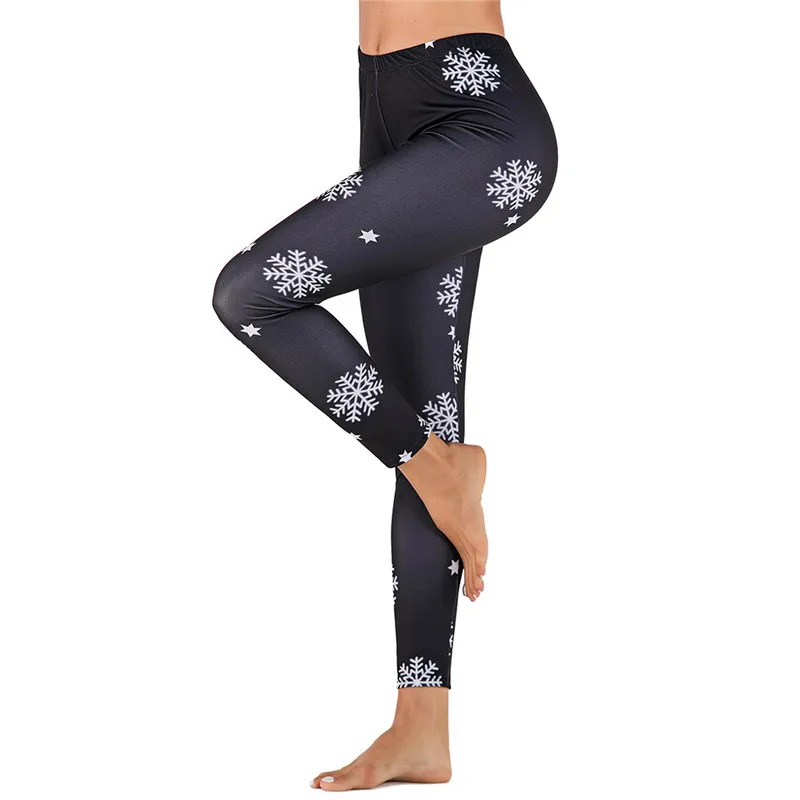 NORMOV Casual printing Slim Leggings woman High waist snowflake pattern Polyester pants feminine Push up Leggings
NORMOV Casual printing Slim Leggings woman High waist snowflake pattern Polyester pants feminine Push up Leggings