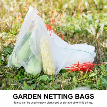 50PCS Nylon Drawstring Net Bag Garden Plant Fruit Protect Against Pest Bird Net Bags For Fruits And Vegetables
50PCS Nylon Drawstring Net Bag Garden Plant Fruit Protect Against Pest Bird Net Bags For Fruits And Vegetables