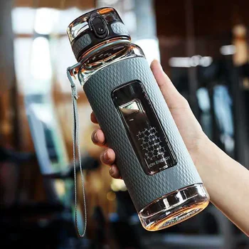 Sport Water Bottles Portable Gym anti-fall Leak-proof large Capacity fitness Kettle Fitness Plastic Drink bottle BPA Free
Sport Water Bottles Portable Gym anti-fall Leak-proof large Capacity fitness Kettle Fitness Plastic Drink bottle BPA Free