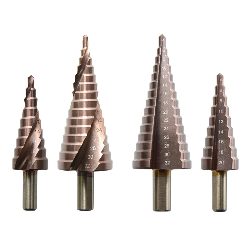 3pcs/set M35/6542 Drill Bit 4-12/20/32mm HSS Straight Groove Step Pagoda Shape Step Drill Bit Hex Triangle Shank Hole Drill Bits
3pcs/set M35/6542 Drill Bit 4-12/20/32mm HSS Straight Groove Step Pagoda Shape Step Drill Bit Hex Triangle Shank Hole Drill Bits