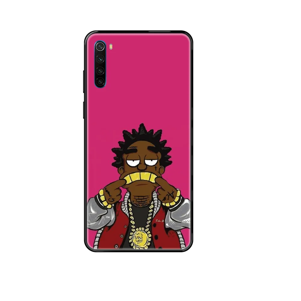 kodak black rap singer Phone case For Xiaomi Redmi Note S2 4 5 6 7 8 A S X Plus Pro black fashion prime silicone bumper pretty