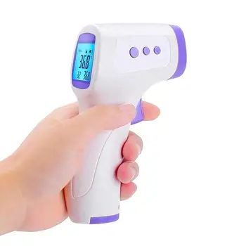 Portable Digital 3 Color Backlight Non-contact Infrared Forehead Thermometer 
Portable Digital 3 Color Backlight Non-contact Infrared Forehead Thermometer