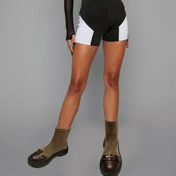 2020 IG hot Slip On Top Quality Brand Square Heels Autumn Winter Shoes Women Boot Fashion Leisure Sock Boots Female
2020 IG hot Slip On Top Quality Brand Square Heels Autumn Winter Shoes Women Boot Fashion Leisure Sock Boots Female