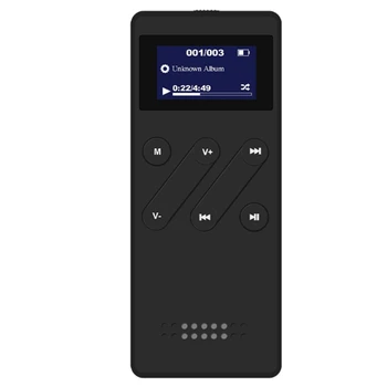 HIFI MP3 Player with 4.2 FM Radio Press Key 1.2 Screen Mini Mp3 Sport MP3 Music Player Portable Metal Walkman-16G
HIFI MP3 Player with 4.2 FM Radio Press Key 1.2 Screen Mini Mp3 Sport MP3 Music Player Portable Metal Walkman-16G