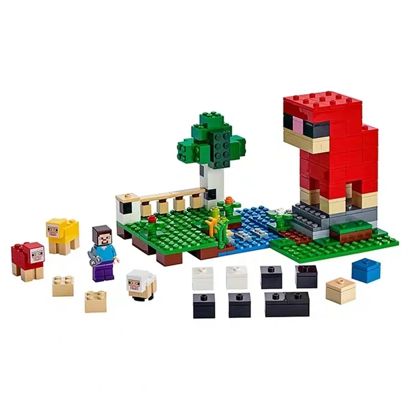 2019 My World Assembled Bricks The Wool Farm Compatible Legoing Minecrafteding 21153 Building Blocks Toys for Children Christmas
2019 My World Assembled Bricks The Wool Farm Compatible Legoing Minecrafteding 21153 Building Blocks Toys for Children Christmas