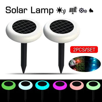 2 Pcs 2000mah Solar Lamps Outdoor Solar Ground Plug Lights Colorful Solar Lights Garden Garden Lights IPX7 Waterproof 
2 Pcs 2000mah Solar Lamps Outdoor Solar Ground Plug Lights Colorful Solar Lights Garden Garden Lights IPX7 Waterproof