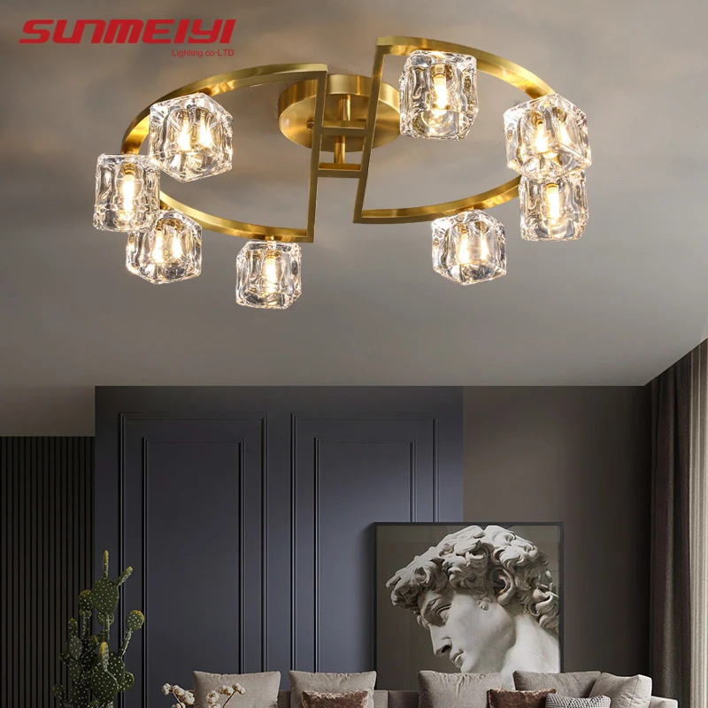 Crystals Ceiling Lights For Bedroom Copper Led Ceiling Lamp Modern Living room Corridor Kids Room Light Home Lighting plafonnie
Crystals Ceiling Lights For Bedroom Copper Led Ceiling Lamp Modern Living room Corridor Kids Room Light Home Lighting plafonnie