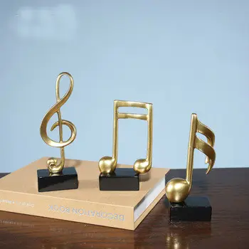 Nordic modern creative bedroom study furnishing clef notes piano stand decorations music classroom small ornaments 
Nordic modern creative bedroom study furnishing clef notes piano stand decorations music classroom small ornaments