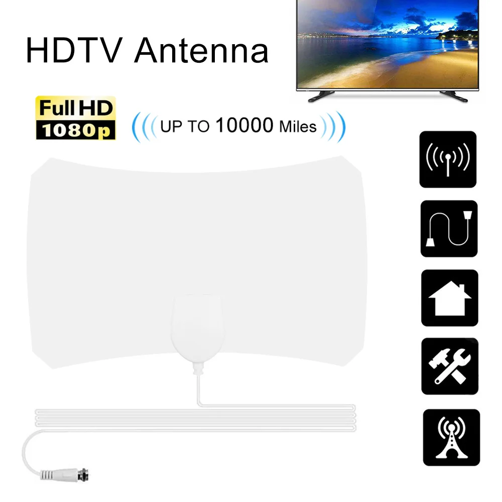 Indoor 10000 Miles Digital Antena 1080P HD TV Box Digital Antenna TV Aerial Amplified HDTV Antenna Indoor Aerial HD Flat Design 
Indoor 10000 Miles Digital Antena 1080P HD TV Box Digital Antenna TV Aerial Amplified HDTV Antenna Indoor Aerial HD Flat Design