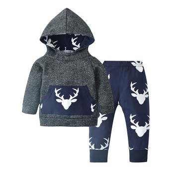 Newborn Infant Baby Boy Clothes Set Autumn Hooded Pullover Outfit Christmas Deer Pattern Hoodie Tops Pants Toddler Clothing
Newborn Infant Baby Boy Clothes Set Autumn Hooded Pullover Outfit Christmas Deer Pattern Hoodie Tops Pants Toddler Clothing
