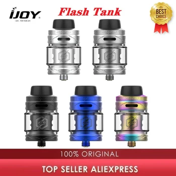 Original IJOY Flash Tank 4.5ml Top filling Sub Ohm Tank Compatible with 0.15ohm/0.5ohm Mesh Coils Electronic Cigarette Atomizer
Original IJOY Flash Tank 4.5ml Top filling Sub Ohm Tank Compatible with 0.15ohm/0.5ohm Mesh Coils Electronic Cigarette Atomizer